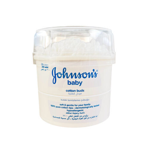 Johnsons Cotton Buds Kulak Temizleme Çubuğu 200 Adet