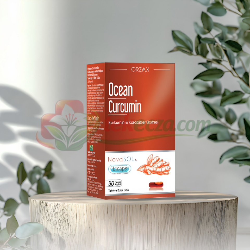 Ocean Curcumin Takviyesi 30 Licaps Kapsül